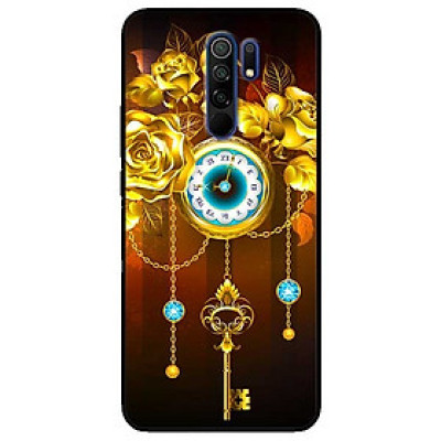 Ốp lưng dành cho Xiaomi Redmi 9 mẫu Đồng Hồ Chìa Khóa