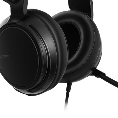 Tai nghe chơi game NUBWO N12 dành cho máy tính xách tay PC có Mic khử tiếng ồn Điều khiển âm lượng AUX 3,5 mm