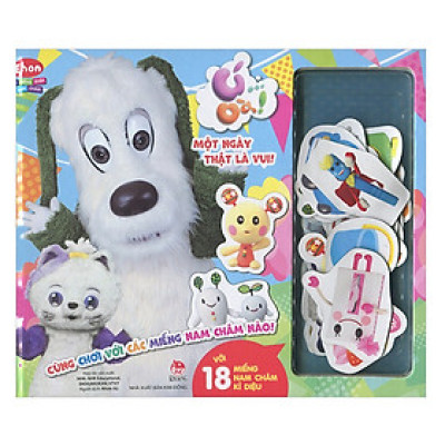 Ú Òa! - Một Ngày Thật Là Vui! Với 18 Miếng Nam Châm Kì Diệu - Tặng Kèm Sổ Tay