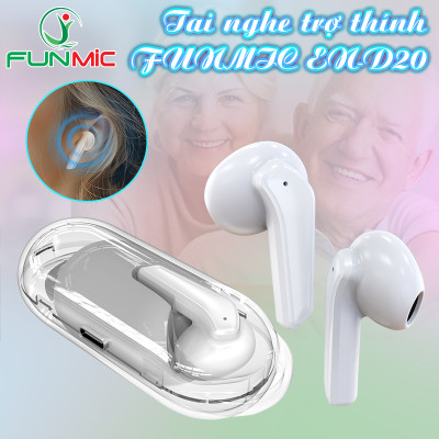 Máy trợ thính cho người già FUNMIC EN-D20 - 4 mức âm lượng tự điều chỉnh chứng nhận quốc tế an toàn