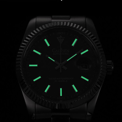 Đồng Hồ Nam Cadisen C8214M3 Chính Hãng Full Box Chống Nước Kính Chống Xước Dây Thép BH 2 Năm Máy Cơ