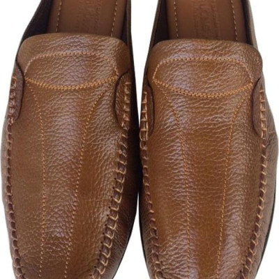 Dép bít mũi nam BIGSIZE da bò cao cấp Trường Hải BM056