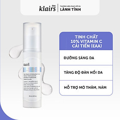 Tinh chất Dear, Klairs Freshly Juiced Viatmin Charging Serum 30ml