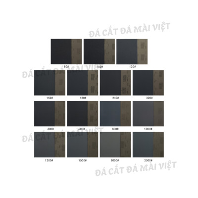 5 Tờ Giấy Nhám Nước RIKEN C35P Nhật Bản P1000-1200-1500-2000-2500 Chính Hãng