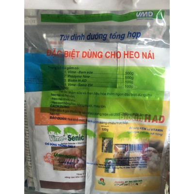 heo nái, heo nuôi con,  (4 trong 1)