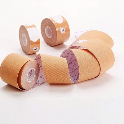 1 Cuộn 2,5cm x 5m Băng Keo Thể Thao Chất Thun Co Giãn Hỗ Trợ Cơ Bắp, Khớp (Kinesiology Tape) - Giao Màu Ngẫu Nhiên