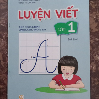 Sách - Luyện viết Lớp 1 - Tập 2