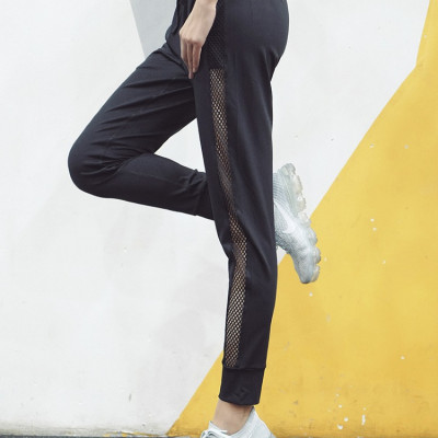 QUẦN JOGGER NỮ PHỐI LƯỚI VẢI THUN DÀY DẶN HÀNG VIỆT NAM CHẤT LƯỢNG CAO