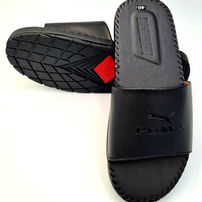 Dép quai ngang nam thời trang,may full quai chắc chắn DONAVYPUMA 