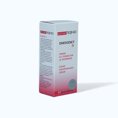 Kem bôi DOTTORPRIMO Emergency H chứa Neozone 4000 giúp làm dịu các triệu chứng do trĩ gây ra (25ml)