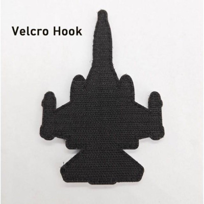 Patch_miếng dán Velcro PVC máy bay tiêm kích_chiến thuật