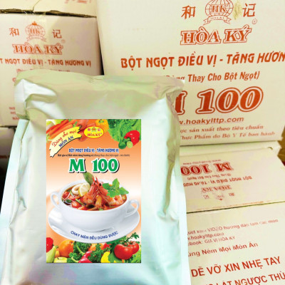 Bột ngọt bột nêm điều vị tăng hương vị M100 Hoà Ký 1kg