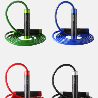 Dây nhảy thể lực CLEACCO trọng lượng nặng 400g , tay cầm kim loại đầm tay ( dùng trong Boxing, Muay Thai ) giúp  đốt cháy calo nhanh  + tặng kèm túi vải BORO SPORT