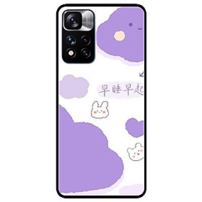 Ốp lưng dành cho Xiaomi Redmi Note 11 Pro ( Bản Nội Địa ) mẫu Mây Tím