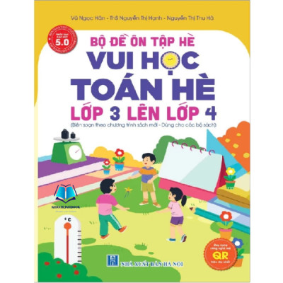 Sách - Combo Bộ Đề Ôn Tập Hè Tiếng Việt Lớp 3 Lên Lớp 4 và Vui Học Toán Hè Lớp 3 Lên Lớp 4