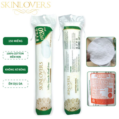Bông tẩy trang Skinlovers 150 miếng ( 120+30 miếng)