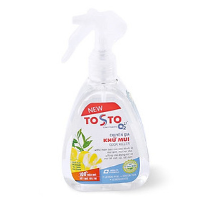 Tosto Oxygen - Chuyên gia khử mùi không khí - Chai 250ml
