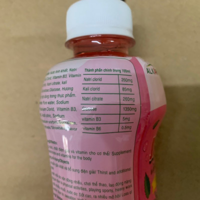 Nước bù điện giải Tom and Jerry ( vị dâu) Alkari , thùng 24 chai x 250ml