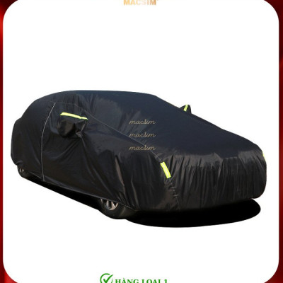 Bạt phủ ô tô bán tải Honda Ridgeline 2021 nhãn hiệu Macsim sử dụng trong nhà và ngoài trời chất liệu Polyester - màu đen