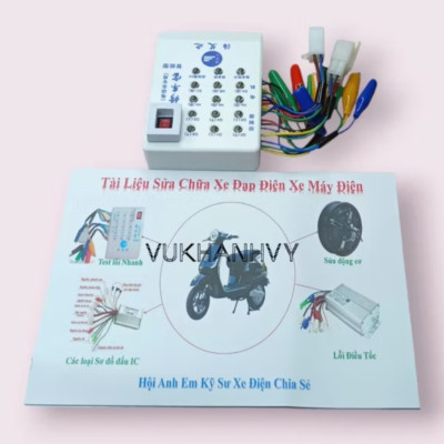 MÁY TEST LỔI TRÊN XE ĐIỆN XE ĐẠP ĐIỆN KÈM THEO BỘ TÀI LIỆU HÀNG CHUẨN 