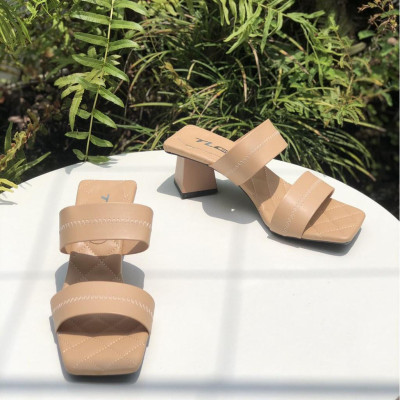 Guốc 5 phân gót thoi hot trend  trẻ trung năng động 21422