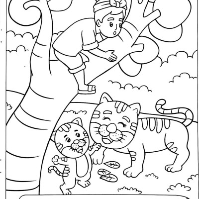 Tô Màu Bé Yêu Cổ Tích 8 - Sự Tích Chú Cuội