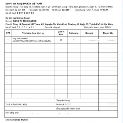 [Free Lắp HCM] Hệ Thống Máy Lạnh Multi S Daikin Inverter Combo MKC70SVMV/CTKC35RVMV+CTKC35RVMV+CTKC35RVMV Gas R32 Treo Tường 1 Chiều Lạnh Hàng Chính Hãng