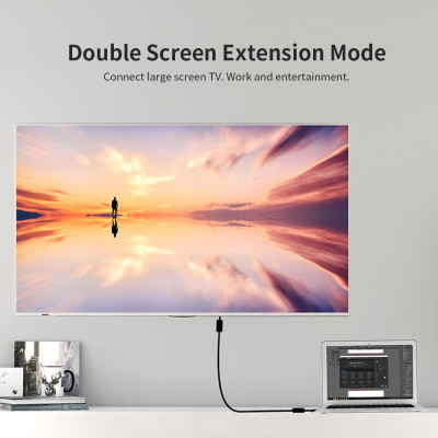 VENTION VGA Extension Cable VGA Male to Male HD Adapter Cable Support 1080P Full HD for Laptop PC Projector HDTV Display