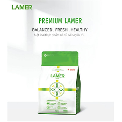 THỨC ĂN HẠT CAO CẤP TĂNG CƯỜNG MIỄN DỊCH & HỖ TRỢ HỆ THẦN KINH PREMIUM LAMER Túi 1.5KG