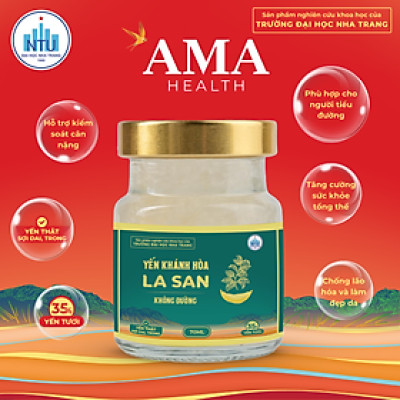 [35% YẾN TƯƠI] Yến Khánh Hoà La San Không Đường Hỗ Trợ Kiểm Soát Cân Nặng