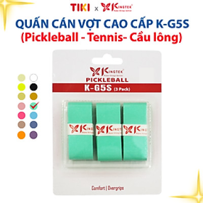 Quấn Cán Vợt KINGTEK K-G5S | Overgrip Cao Cấp Cho Pickleball  / Cầu Lông / Tennis | Êm Tay – Chống Trượt – Hút Mồ Hôi -