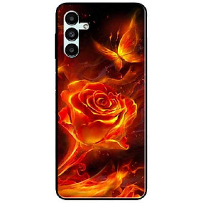 Ốp lưng dành cho Samsung A13 5G - Samsung A33 5G - Hoa Hồng Lửa