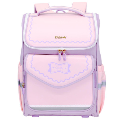 Ba Lô Chống Gù - Kala Y TC2587_BT.0039 - Màu Tím Oải Hương - Tặng Kèm Túi Vải