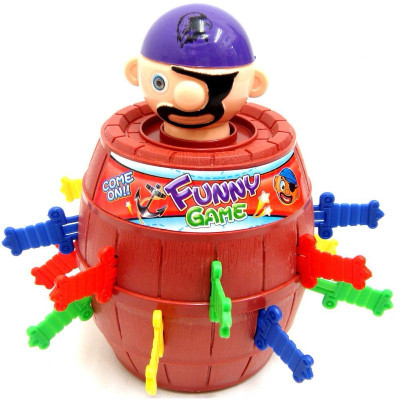 Trò Chơi Đâm Hải Tặc Hộp Lớn 24 kiếm, Đồ Chơi Trẻ Em và Người Lớn Giải Trí