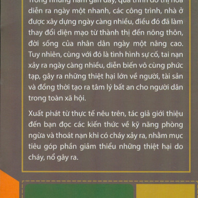 Cháy – Kỹ năng phòng và Thoát nạn