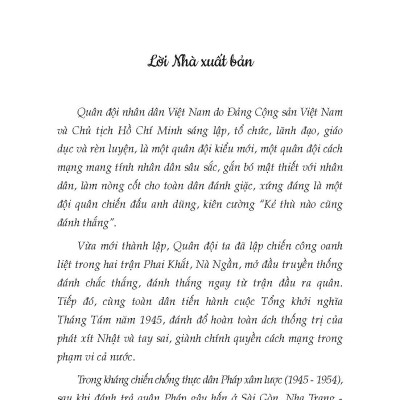 Từ trận Phai Khắt, Nà Ngần  Đến Chiến Dịch Hồ Chí Minh