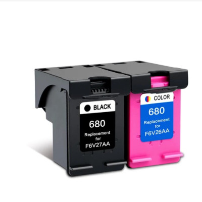 Combo bộ Mực in HP 680 (1 hộp đen F6V27AA + 1 hộp màu F6V26AA) dùng cho HP 1115/3775/1118 / 2138 / 3635 / 3636 / 3638 - Hàng chính hãng