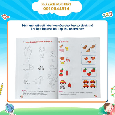 Sách - Toán Tư Duy Cho Trẻ Từ 3-4 Tuổi