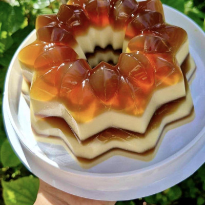 Hộp 12 gói bột rau câu dẻo (jelly) Hoàng Yến, hàng mới chính hãng 100%