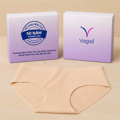 [Gift]Quần lót đúc su Vagisil không đường may