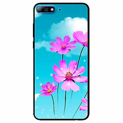 Ốp lưng dành cho Huawei Y7 Prime 2018 mẫu Hoa Tím Bầu Trời