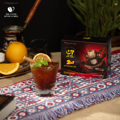Trung Nguyên Legend - Cà phê hòa tan G7 2in1 - Hộp 15 gói x 16gr