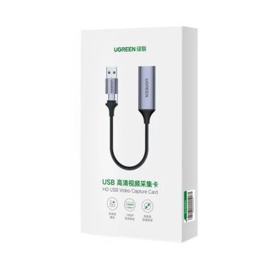 Card ghi hình HDMI sang USB 2.0, Type C live streaming 1080P Ugreen 40189 - Hàng chính hãng