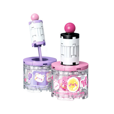 Bộ xếp hình trang điểm, Đồ chơi lắp ráp trang điểm 35020 (lẻ ngẫu nhiên mẫu) - KEEPLAY