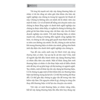 Sách - Hành Trình Xây Dựng Thương Hiệu Cá Nhân - MCBooks