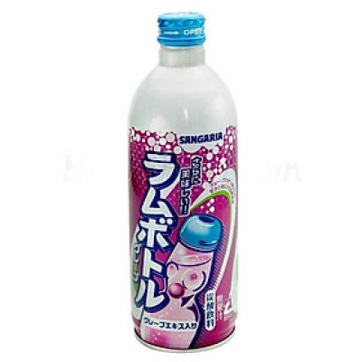 Nước soda Sangaria Sparkling vị nho 500ml 