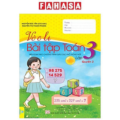 Sách - Vở Ô Li Bài Tập Toán 3 - Quyển 2 (Theo Chương Trình GDPT Mới)