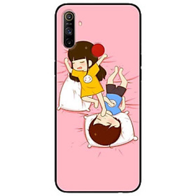 Ốp lưng dành cho Realme C3 mẫu Couple Ngủ