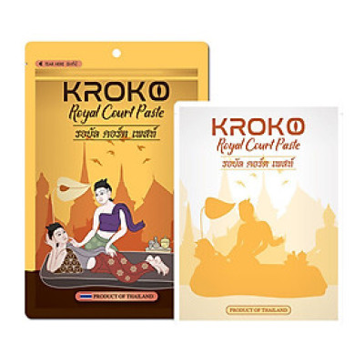 Miếng dán hỗ trợ giảm đau nhức mỏi cơ Kroko Royal Court Paste Thái Lan 5 miếng