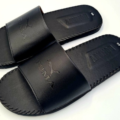 Dép quai ngang nam thời trang,may full quai chắc chắn DONAVYPUMA 